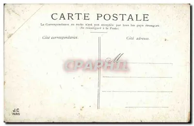 PARIJS — De Eiffeltoren — J.C. PARIJS — Achterkant