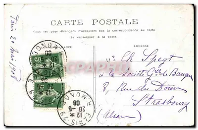 Ministero della Guerra — Parigi — editore non identificato — Verso