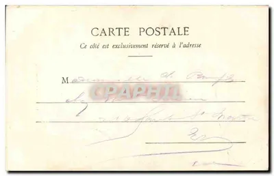 Idílio sob o Império — O Aviso — G. I., Paris — Verso
