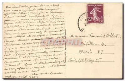 Alrededores de Evian-les-Bains (Alta Saboya) — Amphion-les-Bains — editor Fauras — Reverso