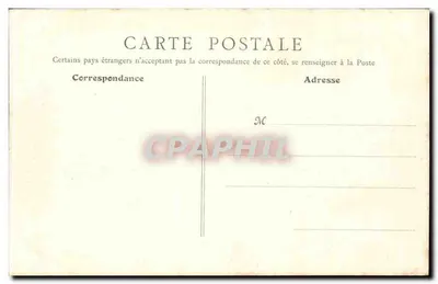 Paris - Avenue du Bois de Boulogne — Arco do Triunfo — B. F., Paris, n° 102 — Verso