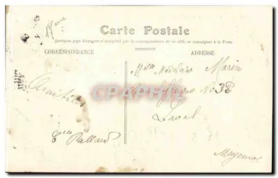 Paris — Igreja dos Batignolles — Novas Anières — Verso