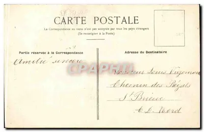 Paris XVII - Mairie des Batignolles — Cadot, Paris — Verso