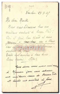 Kwitki karneżowe — Szczęśliwego dnia — Import, nr 4092 — Rewers