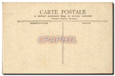 Nice - Le Château d'Eau — cascade sur falaise — éditeur Staerck Paris — Verso