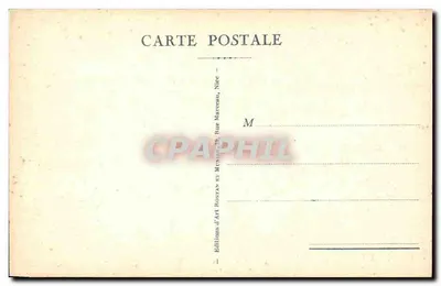 CANNES. Allgemeiner Blick — Editions d'Art Rostan et Marceau, Nice — Rückseite
