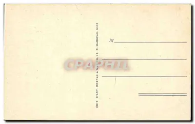 CANNES - Widok Esplanady Kasyna. RM — wydawca Rostan & Marceau, Nice, nr 569 — Rewers