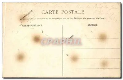 Paryż — Plac Konkordii — bombardowanie 31 stycznia 1918 — BR 2000 — Rewers