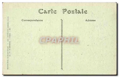 Parijs — Het plein van Antwerpen en het Heilig Hart — J.H. Cie — Achterkant