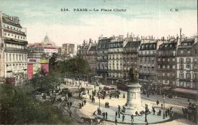 Paris — A Place Clichy — C.M. n°236