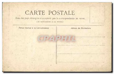 Belvédère das Buttes-Chaumont — Paris — Coleção Petit Journal — Verso