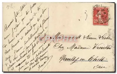 Menina pequena com pomba — 24 de abril de 1910 — C.C. n°2507/1 — Verso