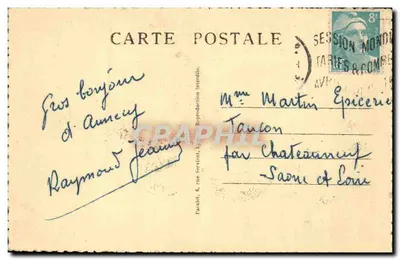 Annecy — Le Port — Editore: Paudel, 6, rue Servient, Lyon — n° 40 — Verso