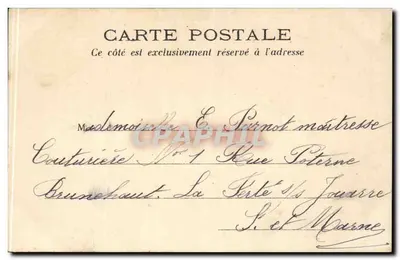 Parigi — Santa-Chapelle — Editore non identificato — Verso