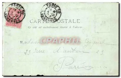 Paryż — Rotonda w Parku Monceau — L.L. n°219 — Rewers