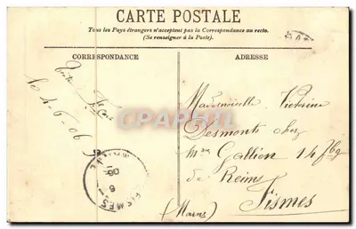 Paris — A Ópera, o Grand-Hôtel e o Café de la Paix — LL. n°641 — Verso
