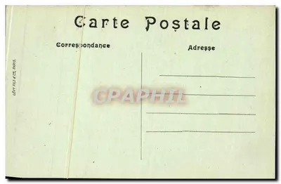 Paryż — Katedra Świętego Franciszka Xawera — L.L. n°664 — Rewers