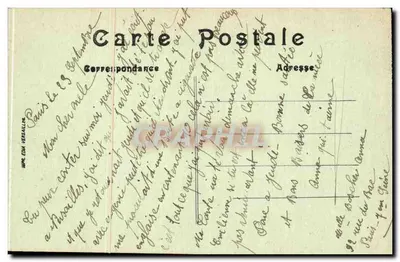 Paryż — Arc de Triomphe — wydawca EMA Versallier — Rewers
