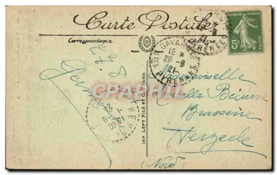 El Caos en la Valle de Gavarnie — Edición Benjamin Werger-Bellon, Hotel de Cirque, LL SELECTA — Reverso