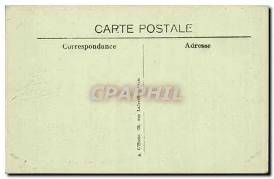 Ao redor de MORTEFONTAINE (Oise) — Parque d'Ermenonville — O Templo da Filosofia — Edição L. Bernard, Marteauvaine — Lille, Paris — Verso
