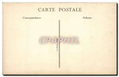 Il Trocadéro — Parigi — Editore ELD, numero di serie non visibile — Verso