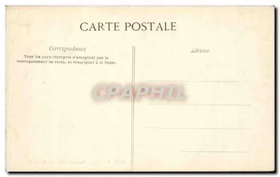 Beeld in de Square Poloncey — Parijs — uitgever C. L. A. — Achterkant