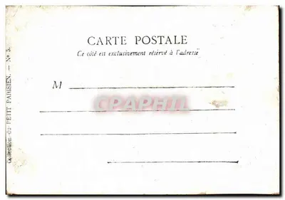 Paris — A Place de la République — Editor do Petit Parisien, n°5 — Verso