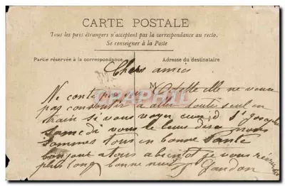 Dois crianças com cesta de Páscoa — Girce, n° 4539 — Verso