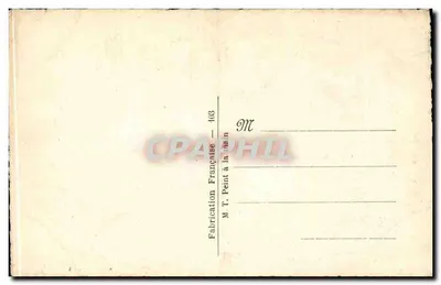 Bonne Année — houx i gui — Wyroba francuska - 103 — Rewers
