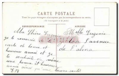 Anémonas rosas — carta de amor — editor não visível — Verso