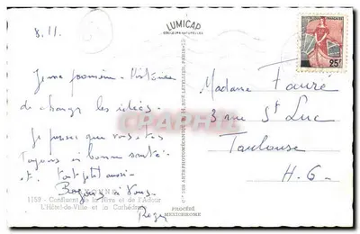Bourgoin-Jallieu — Confluent de la Nive et de l'Adour — Lumicap — Verso