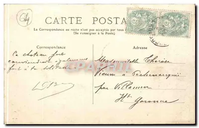 Bayonne - O Castelo Velho — editor desconhecido, n° 25 — Verso