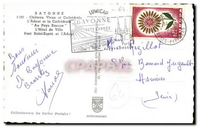 Bayonne — vista panorâmica — Mexichrome n°64 — Verso