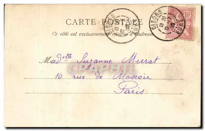 Gisors — Os velhos Muros e Torres — Editor desconhecido, n° 30 — Verso