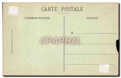 Rouen — Most Corneille — widok panoramiczny z katedrą — C.V. 416 — Rewers