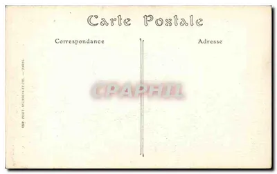 Igreja de Saint-Sulpice, Banco de Trabalho — Paris — ND. Fot. Nicterlein et Cie — Verso
