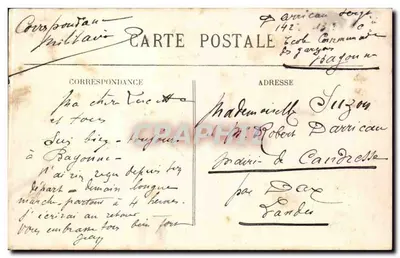 Bayonne - Les Allées Marines — BR - 2597 — Verso