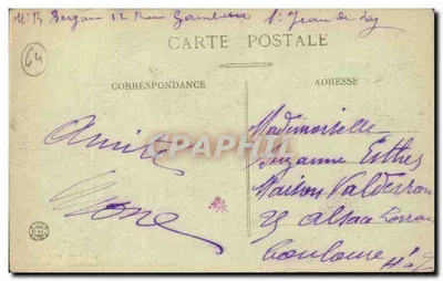 Hendaye Plage — Hotel Eskualduna — BR-3005 — Rewers