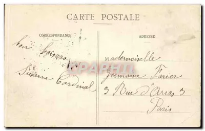 Jardim das Tuileries — Paris — editor anônimo, n° 35 — Verso