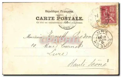 Parigi — Colonna Vendôme — editore SCHAR ET DATHE À TRIVIER, n° 19451 — Verso