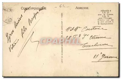 Bayonne — Il Ponte San Spirito — LL — Verso