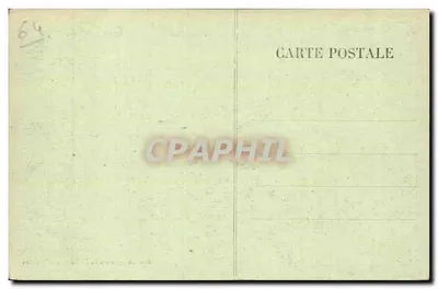 Oloron-St-Marie — Las Casas sobre el Gave d'Aspe — Edición especial de la Librairie Moderne — Reverso