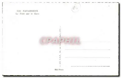Most nad Gavem — Navarrenx — C.A.P. Paryż — Rewers