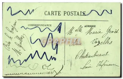 Paris — O Ponte da Concórdia e a Câmara dos Deputados — LL, n° 241 — Verso