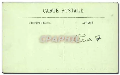 Paris — O Ponte da Concórdia e a Câmara dos Deputados — LL. n° 241 — Verso