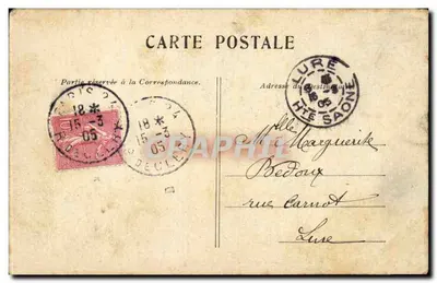 PARIS — Arc de Triomphe de l'Étoile — wydawca nie widoczny — Rewers