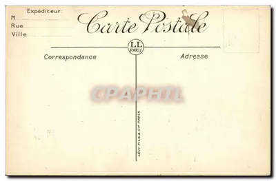 París — Panorama de los Ocho Puentes — LL — Reverso