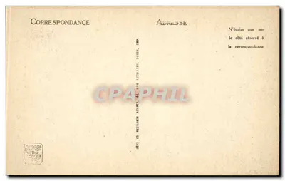 Komunikał pamięciowy o pożarze Bazar de la Charité — Pamiętnik pogrzebowy Louisy-Marie-Antoinetty d'Avary — A. Guilbert, arch. — n°25 — Rewers