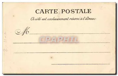 Parijs — De Colonnade van het Louvre — L. J. & Cie, uitgever, Angoulême-Parijs — Achterkant
