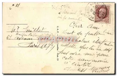 Widok wnętrza kaplicy św. Ludwika — Dreux — ND Phot, nr 243 — Rewers